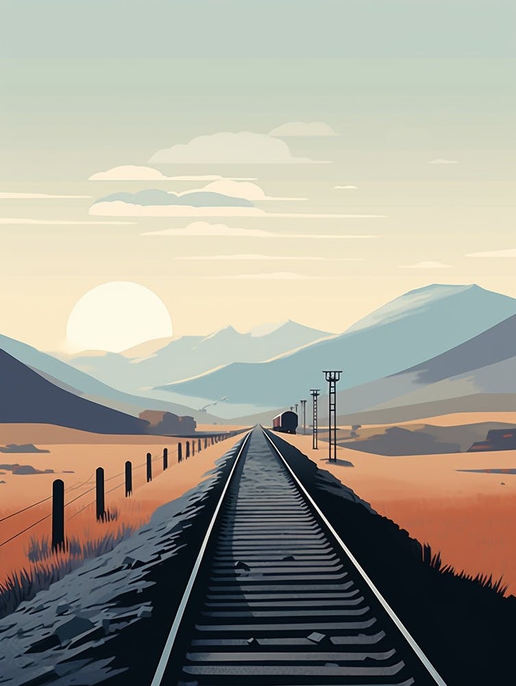 The West Highland Line Scotland 1 Hiking Trail Landscape