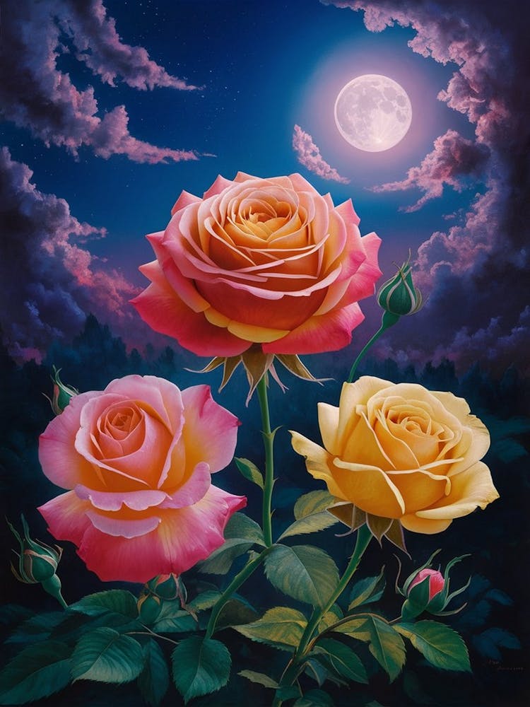 Roses In The Moonlight 2