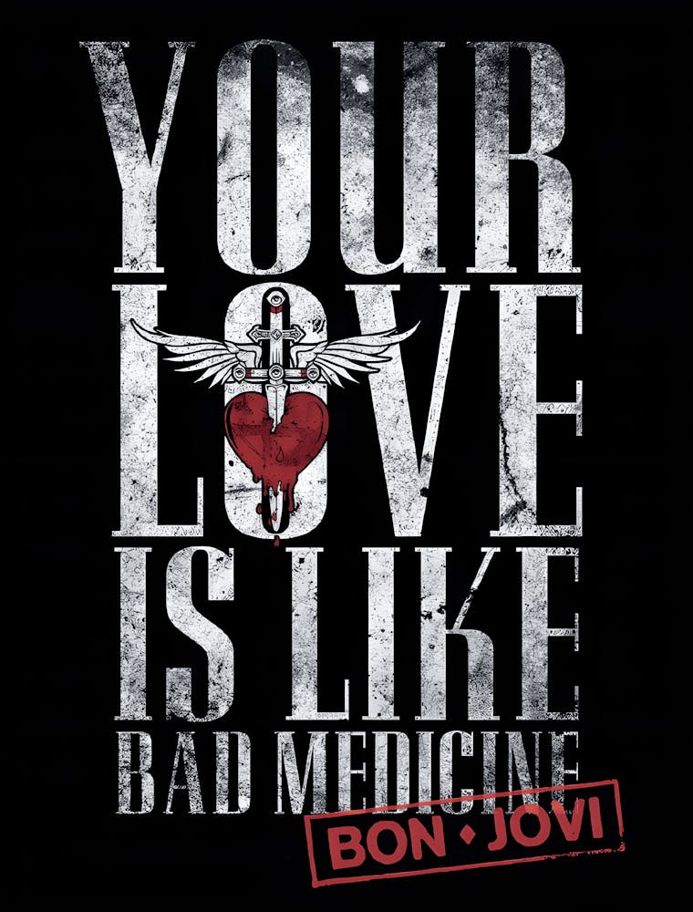 Your Love Is Like Bad Medicine - BonJovi