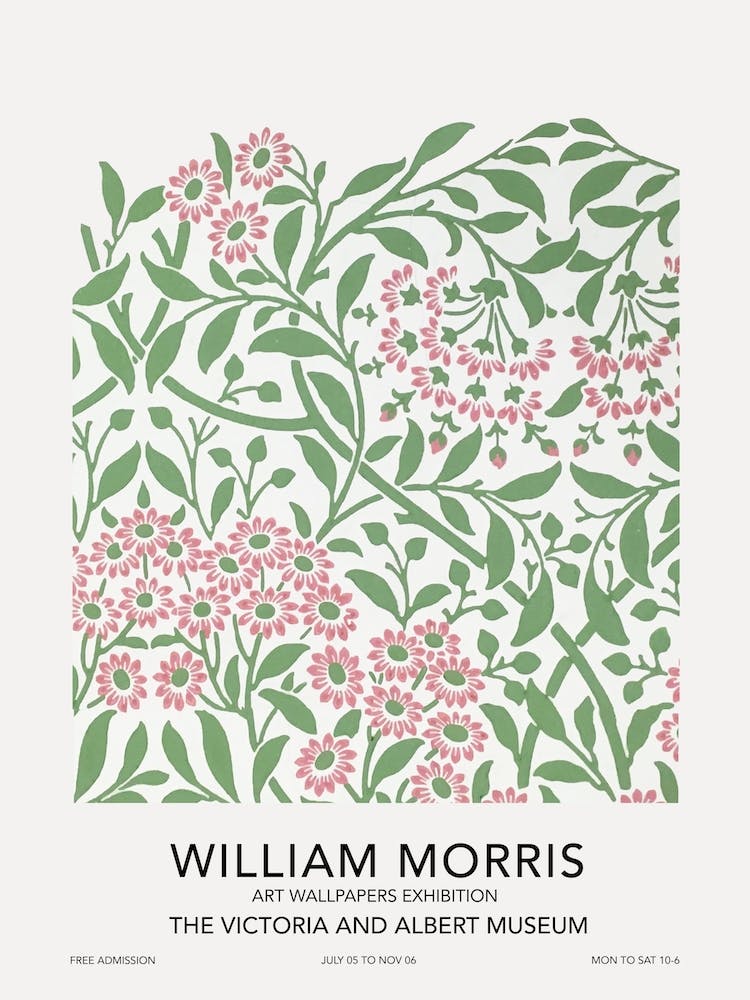 Michaelmas Daisy John Henry Dearle William Morris Poster