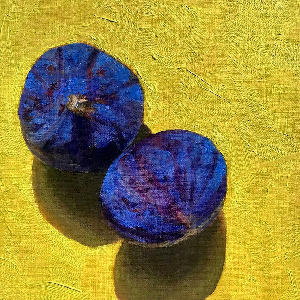 Figs On Yellow
