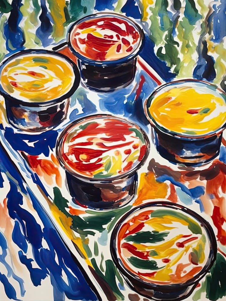 Creme Brulee Painting 1