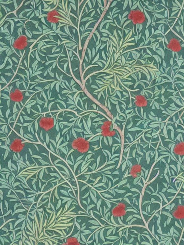 Bloodwood tree Vintage Botanical