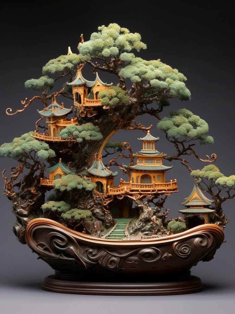 Bonsai Tree Japanese Style 4