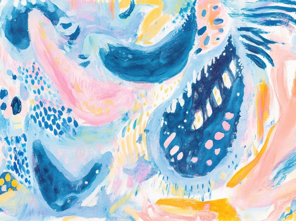 Abstract Watercolor Painting 101