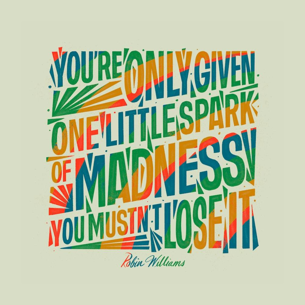 Robin Williams Madness Square