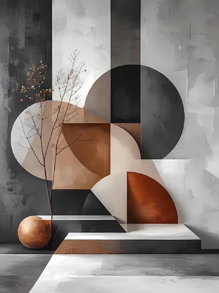 Abstract Geometric Painting 1