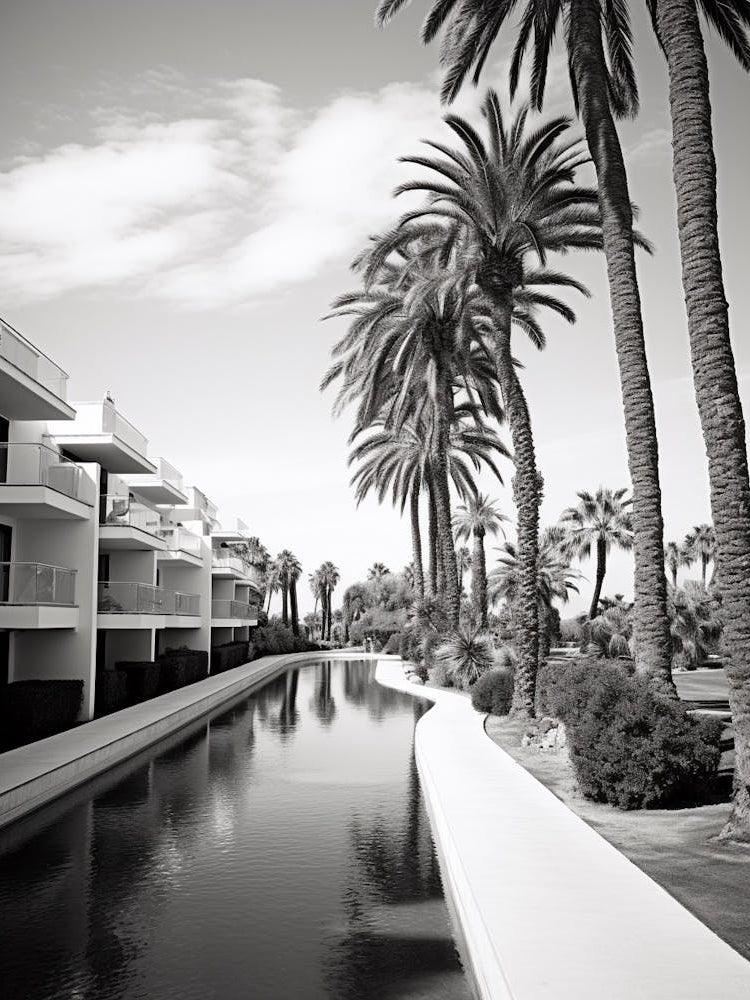 Marbella, Spain, Black And White Old Photo 3