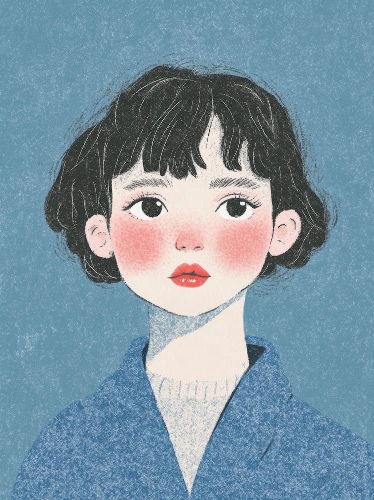 Girl In Blue