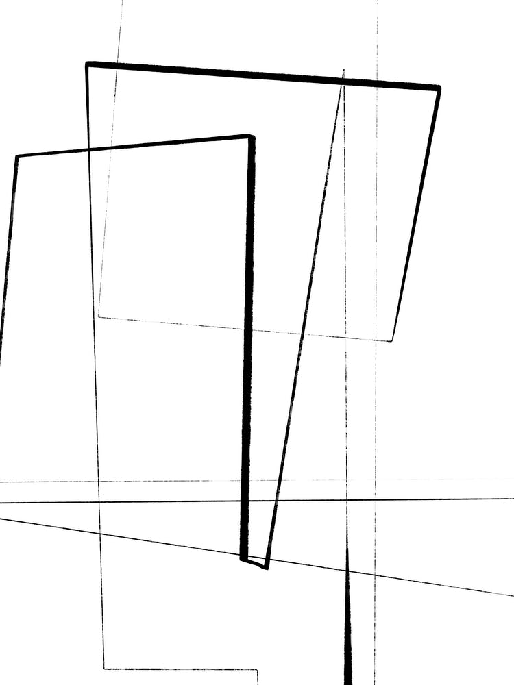 Angular Lines No 2