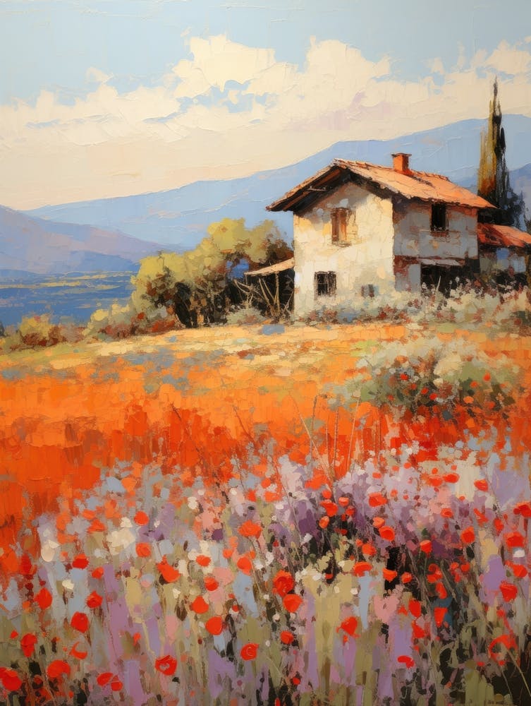 Poppies In The Meadow 1