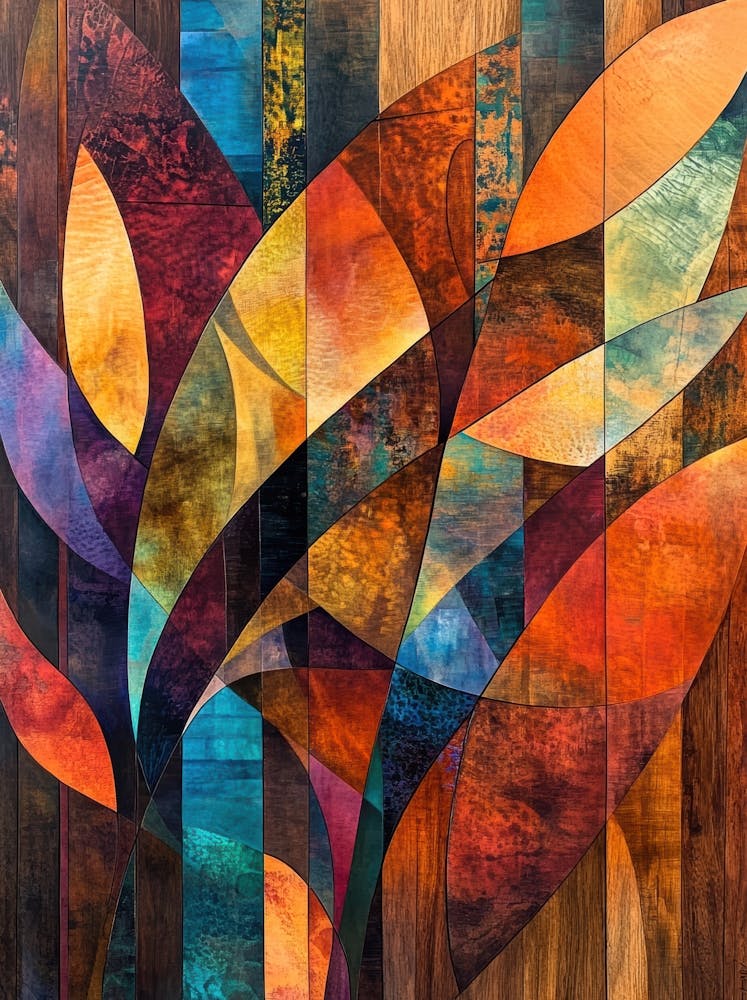 Abstract Leaves 109