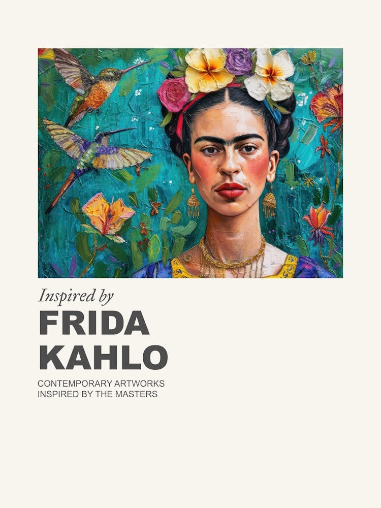 Museum Poster Inspired By Frida Kahlo 2
