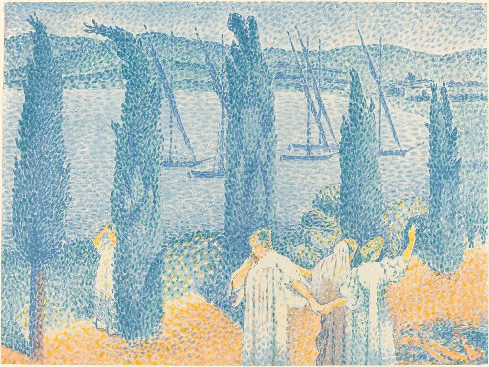 La Promenade (1897), Henri Edmond Cross