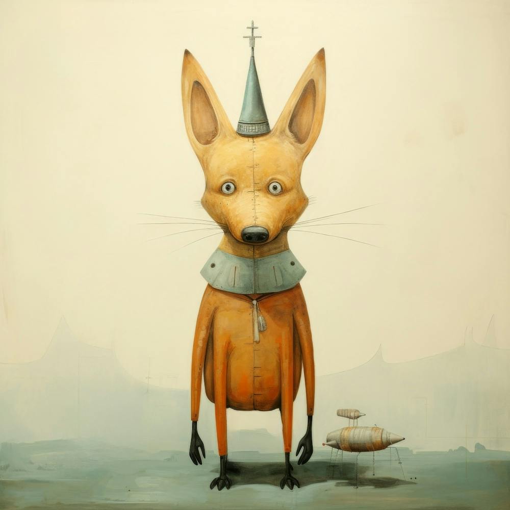 Fox In A Hat