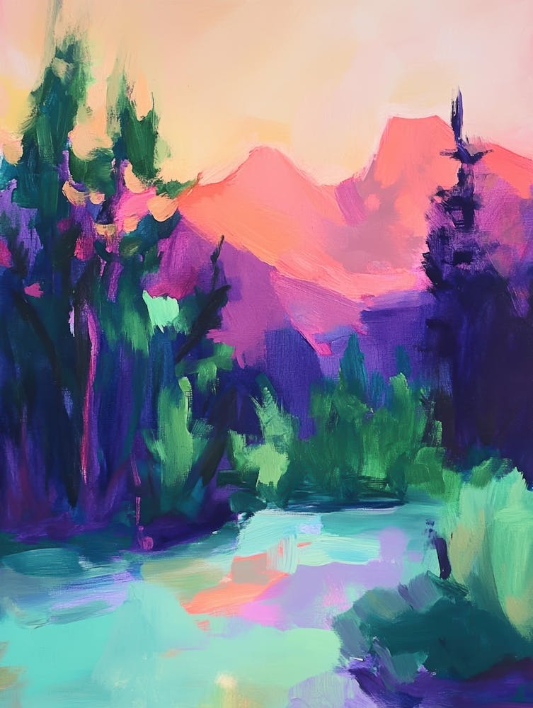 Sunset In The Mountains 116