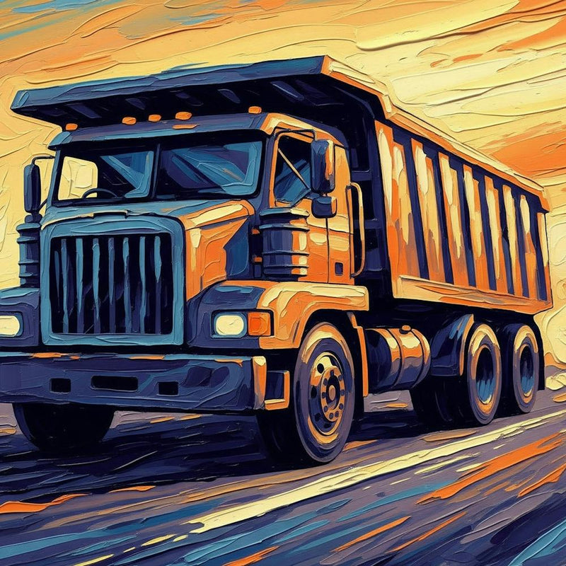 Dump Truck Painting