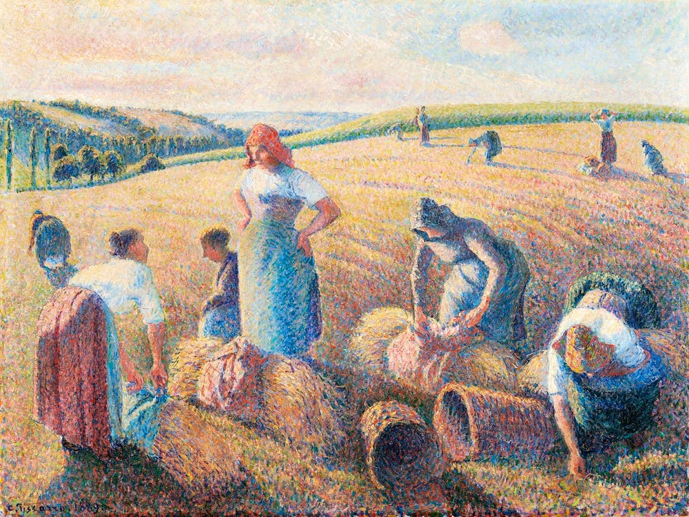 The Gleaners (1889), Camille Pissarro