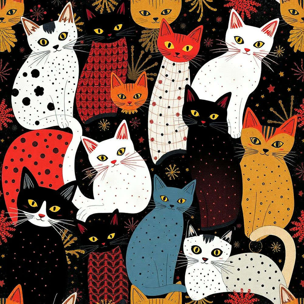 Christmas Cats