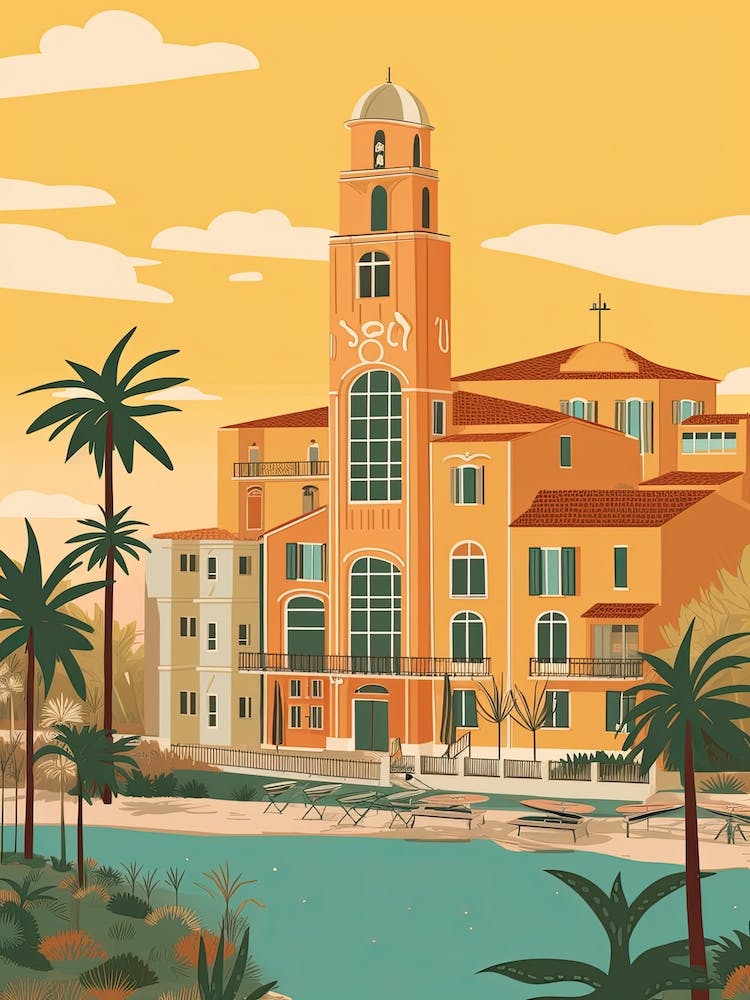Lagos Nigeria Travel Illustration 3