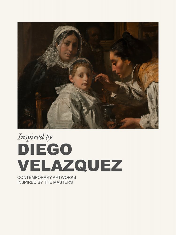 Museum Poster Inspired By Diego Velazquez 3