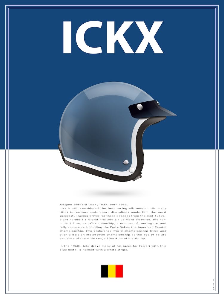 Jacky Ickx Helmet