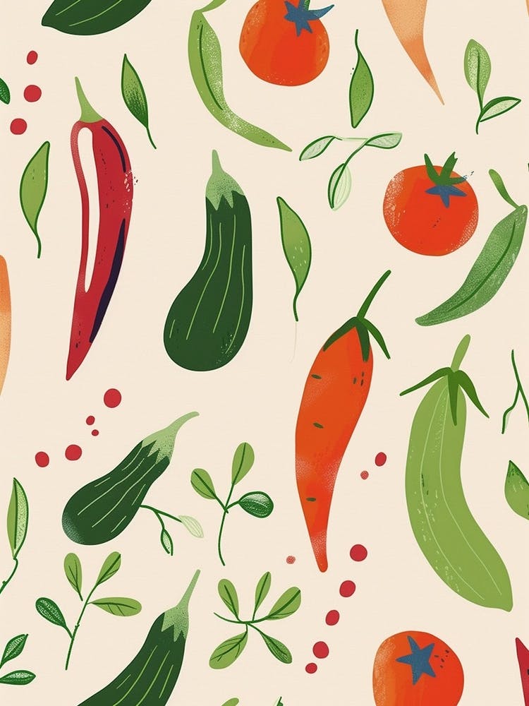 Vegetable Selection Pattern 3