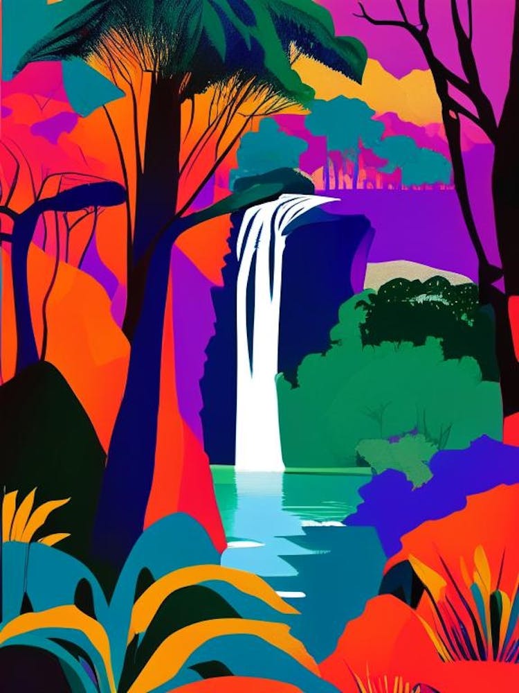 Victoria Falls National Park Zimbabwe Pop MatisseII