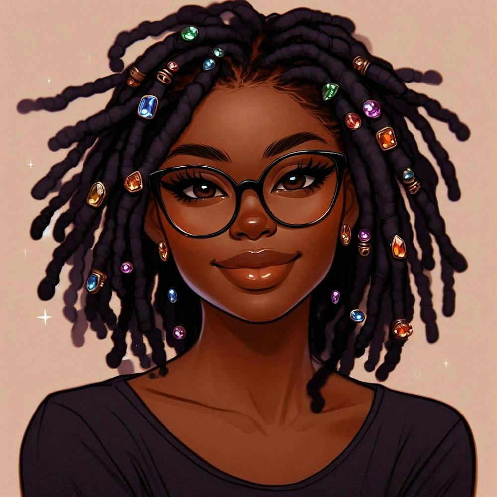 Black Girl With Dreadlocks