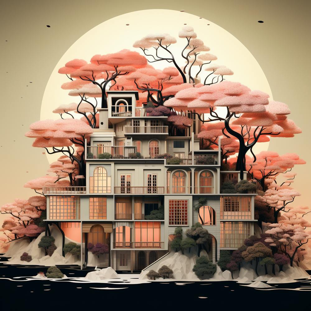 A House in Pinky Island