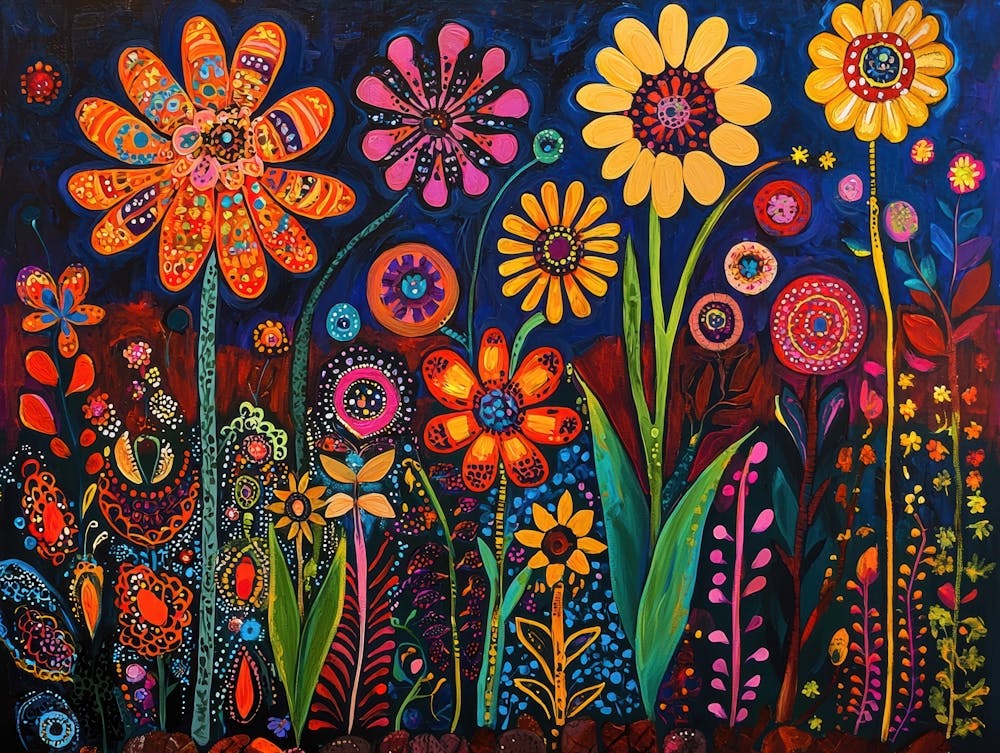 Colorful Flowers 6