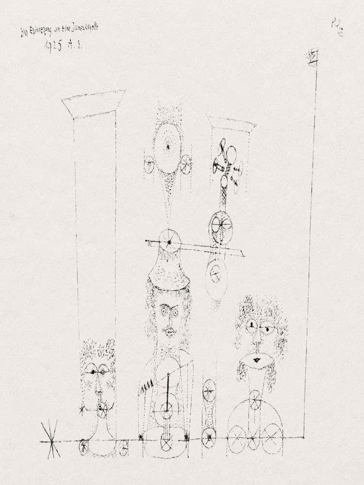 'The Drawing Of A Clock'