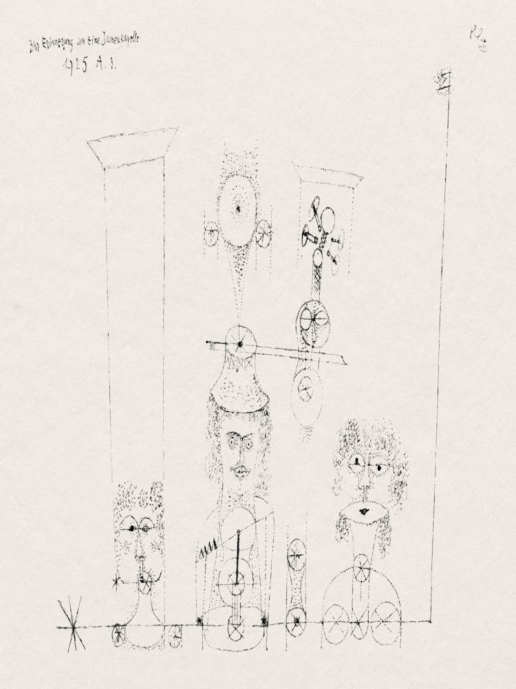'The Drawing Of A Clock'