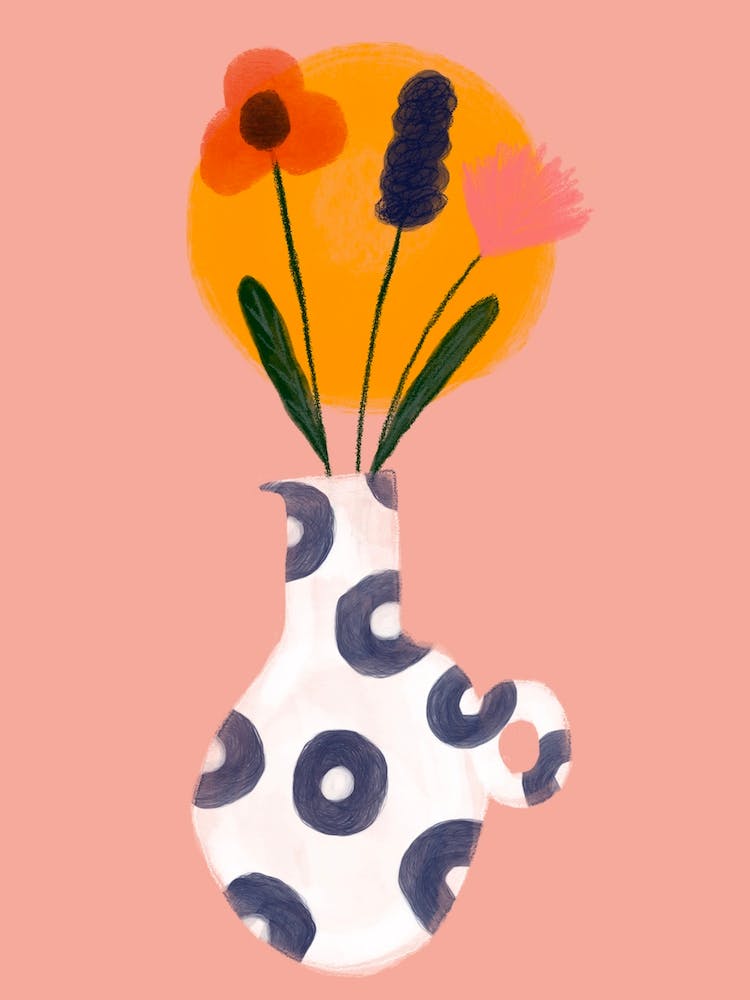 Vase with Flowers