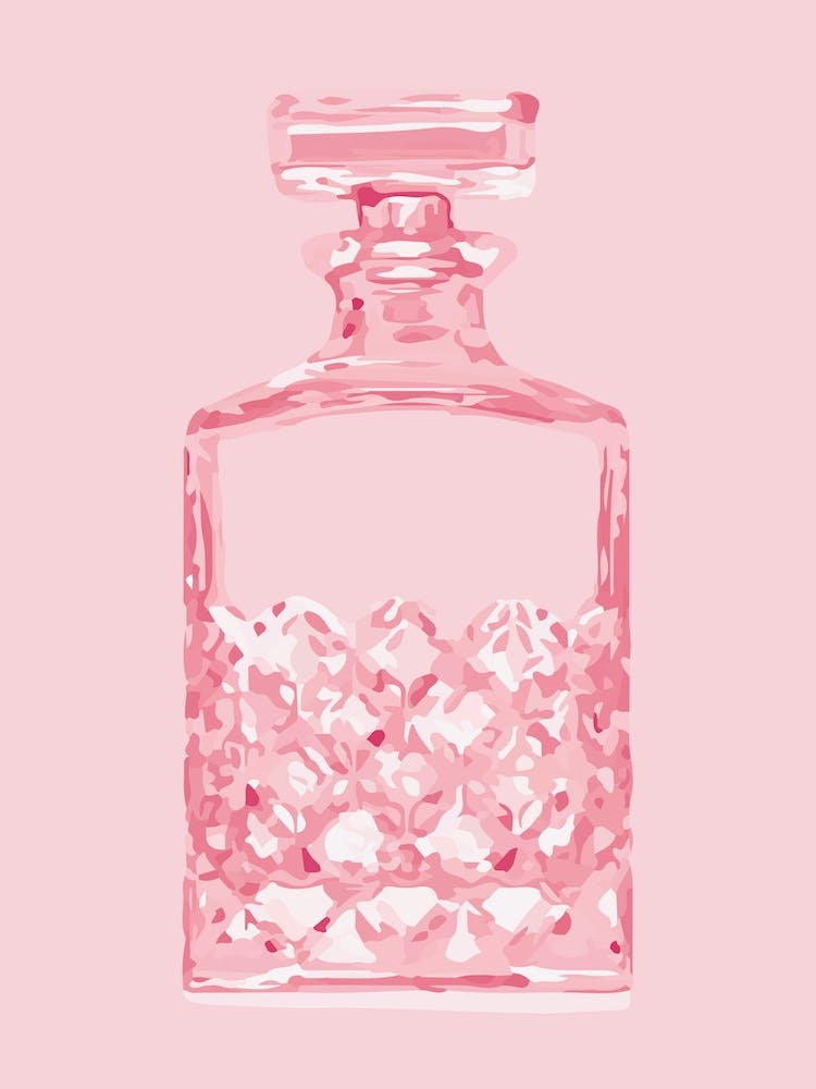 Pink Decanter 3 4 Ratio Rgb
