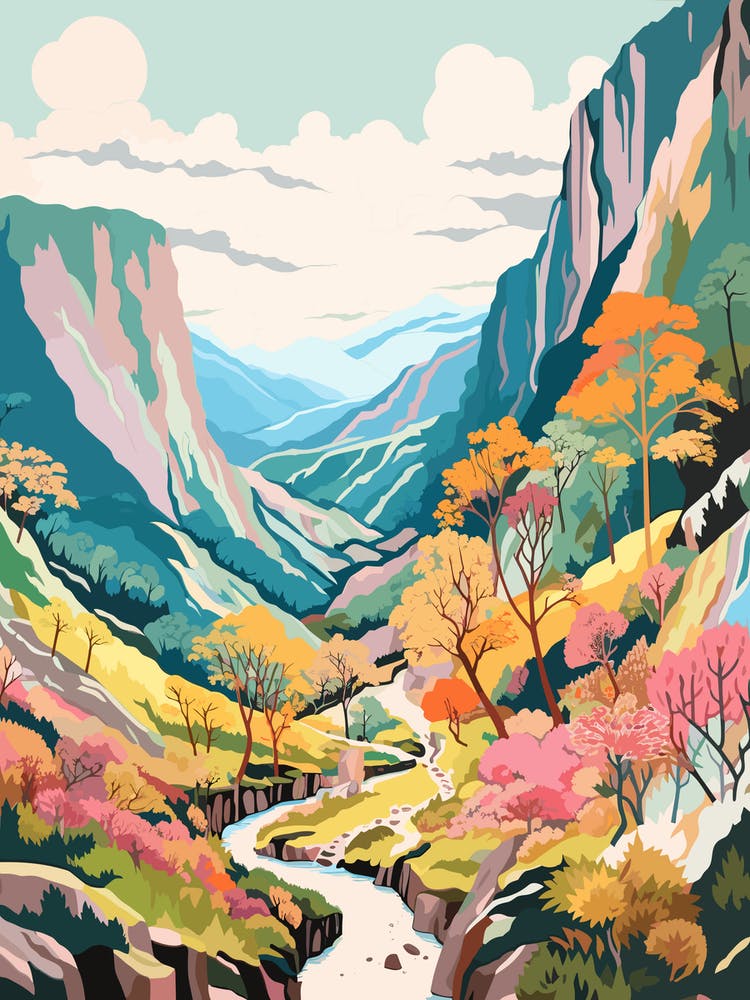 Ben Nevis Scotland 1 Hike Illustration