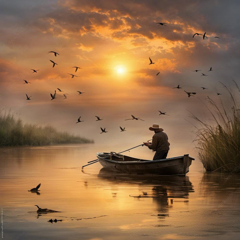 Sunset On The Lake