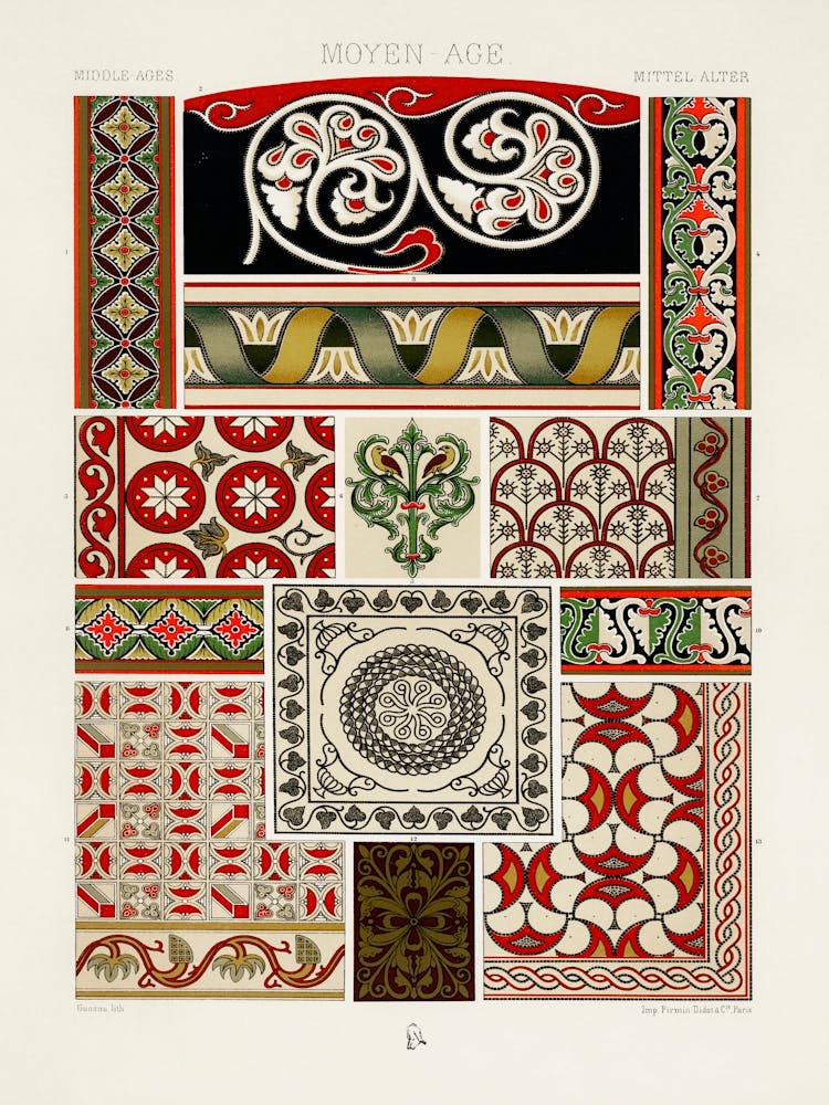 Middle Ages Pattern, Albert Racine (8)