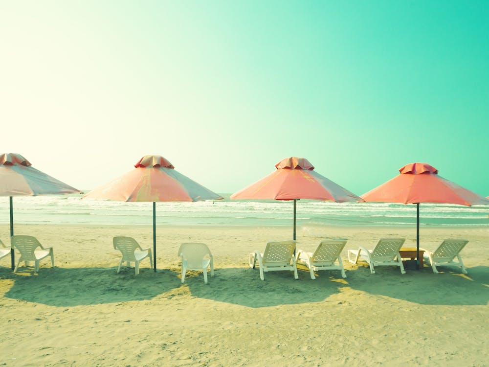Four Umbrellas