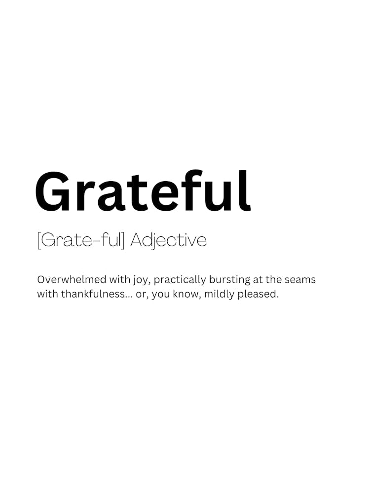 Grateful Definition Meaning