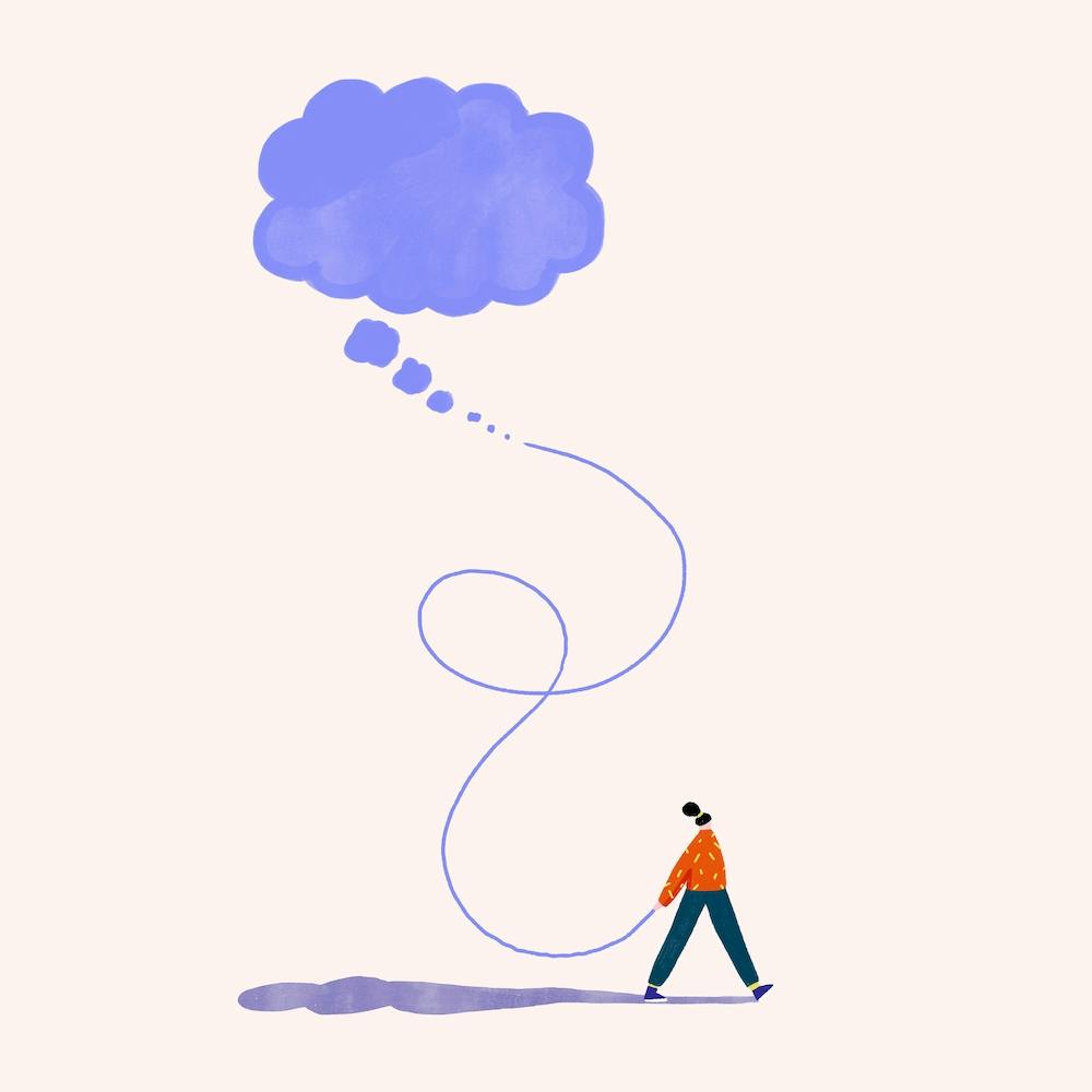 Taking My Thoughts For A Walk Square