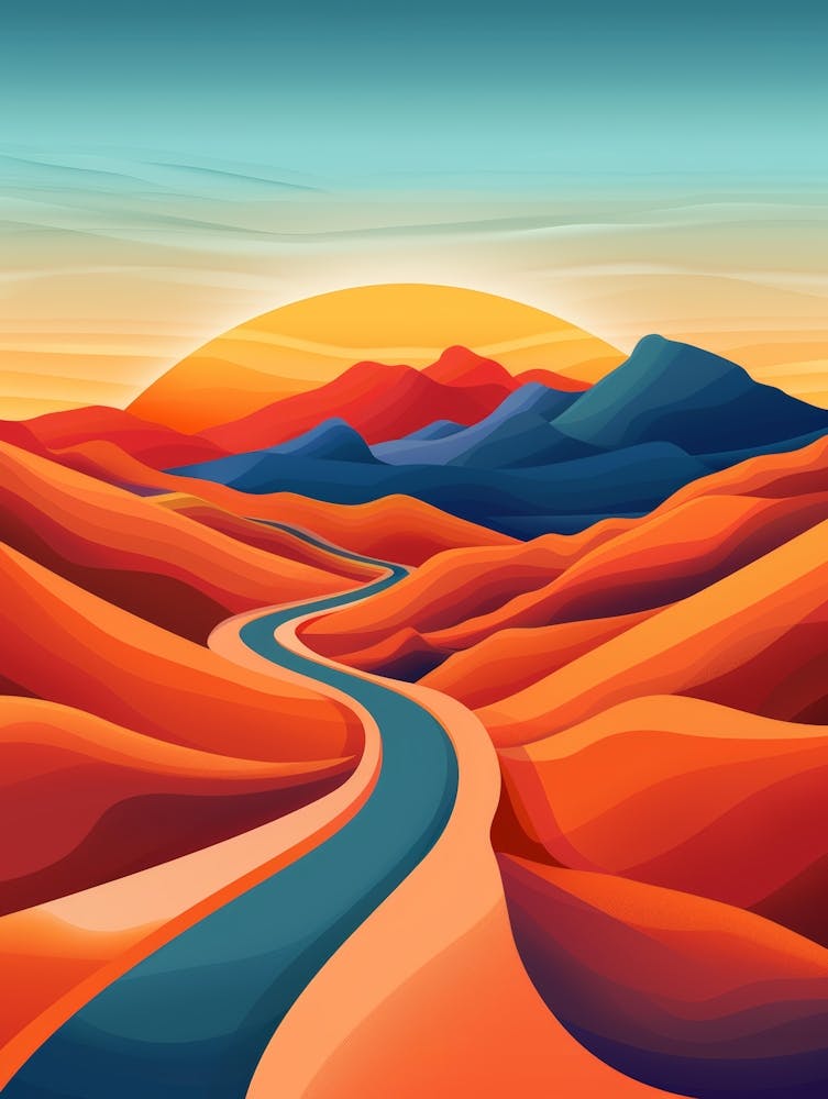 Road In The Desert