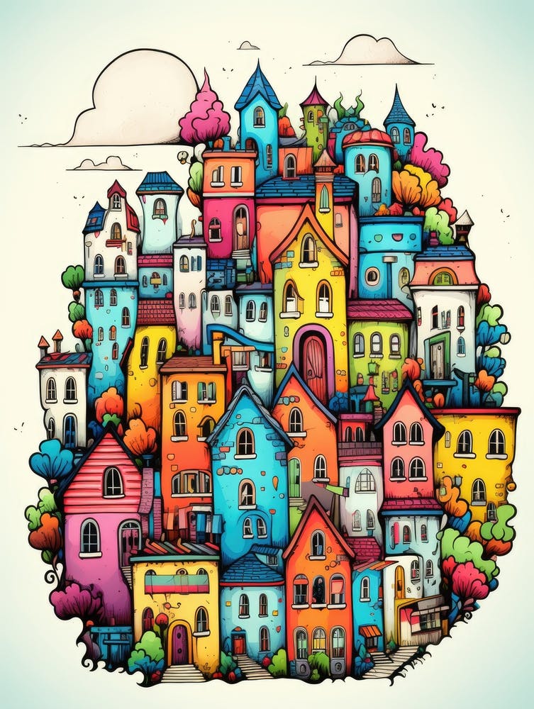 Colorful City 1