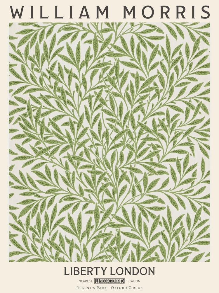 Liberty Print William Morris Willow Pattern