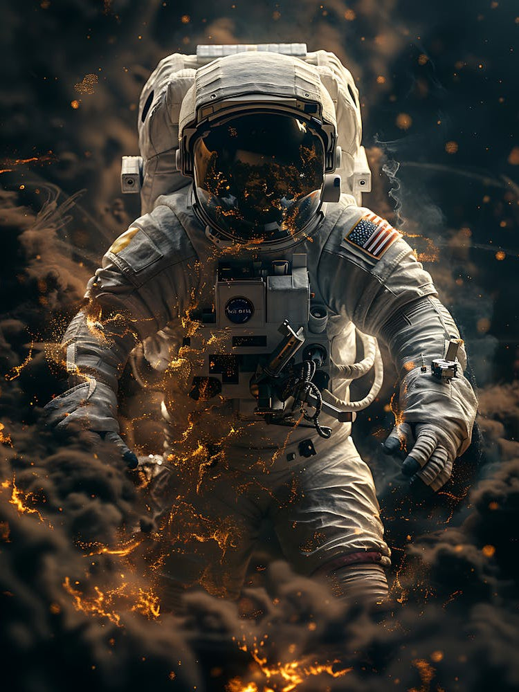 Fantasy Whimsical Astronaut
