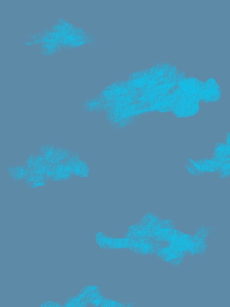 Blauer Himmel mit Wolken