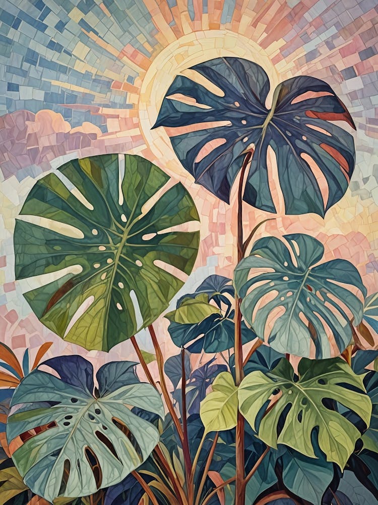 Monstera Sonnenaufgang Nr. 2