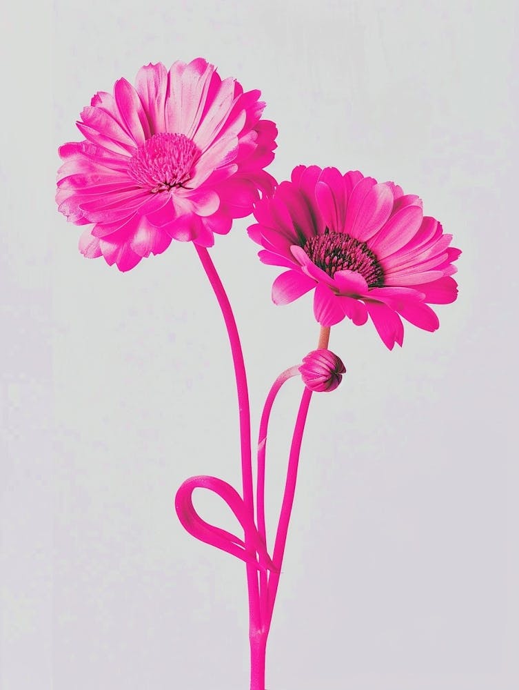 Hot Pink Cineraria 1
