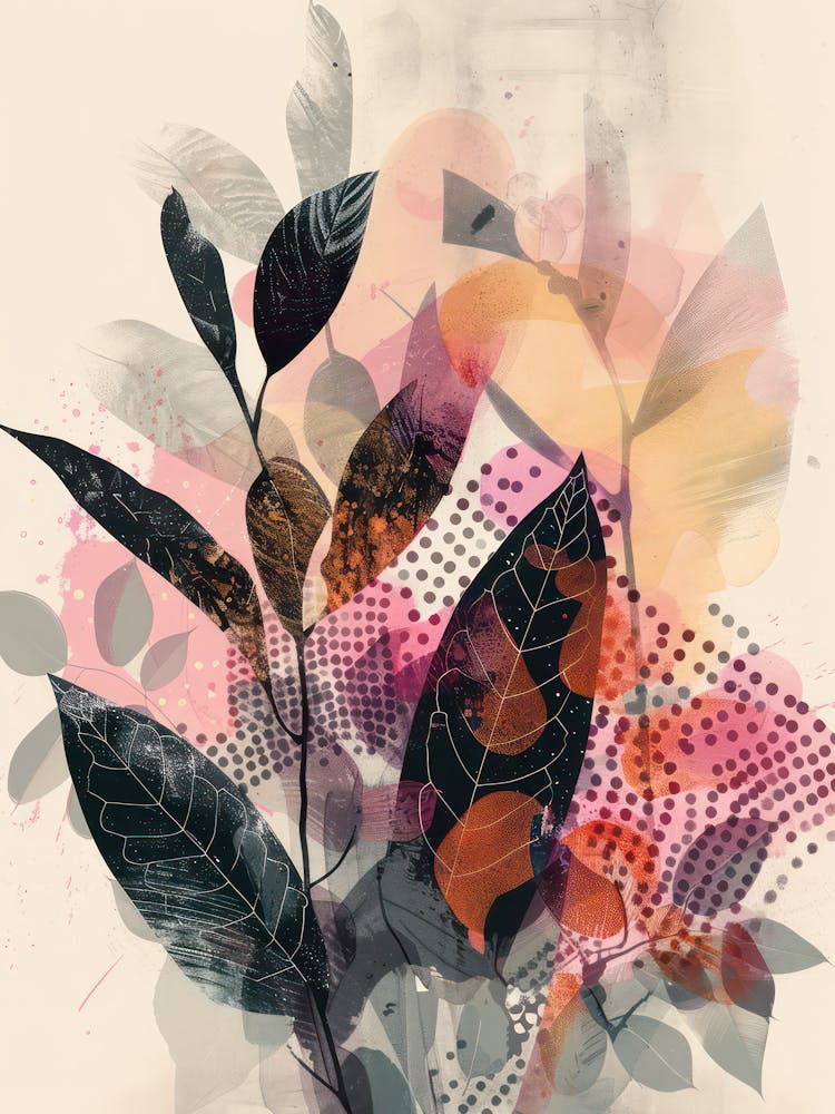 Abstract Leaves 4
