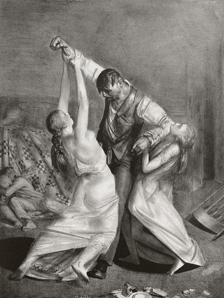 The Drunk (1923–1924) Print In High Resolution By George Wesley Bellows